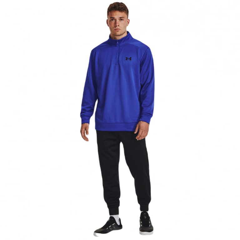Кофта Under Armour Armour Fleece 1/4 Zip M - синя