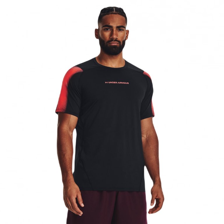 Футболка Under Armour UA HG Armour Nov Fitted SS M - чорна