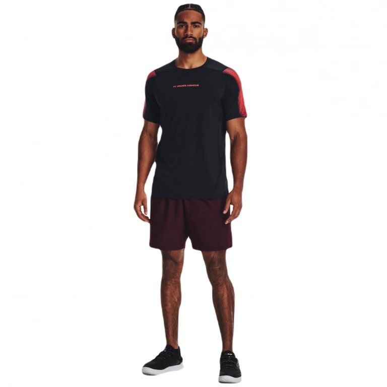 Футболка Under Armour UA HG Armour Nov Fitted SS M - чорна