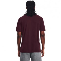 Футболка Under Armour Big Logo Fill SS M - бордова