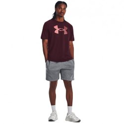 Футболка Under Armour Big Logo Fill SS M - бордова