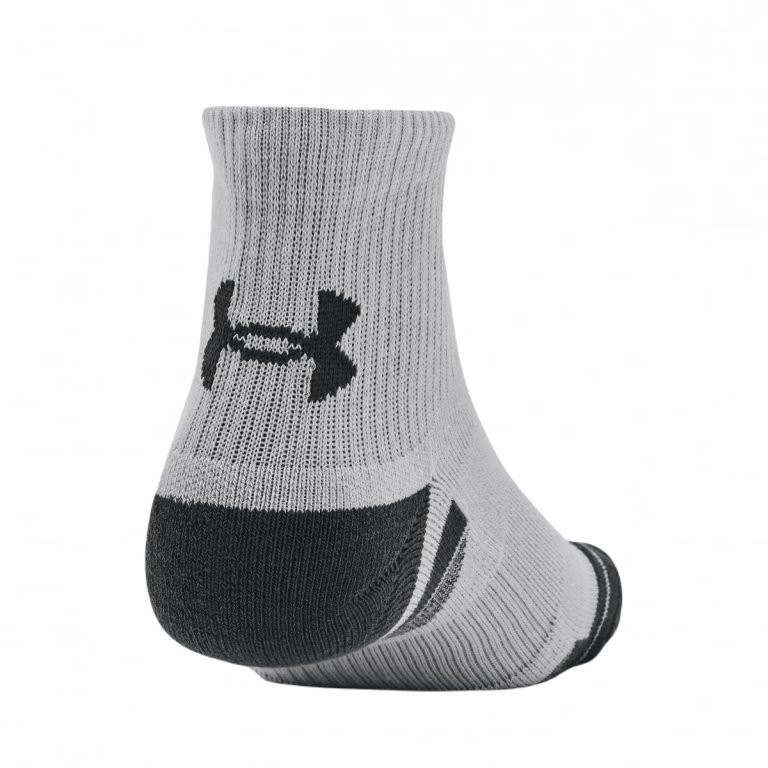 Шкарпетки Under Armour Performance Tech 3pk Qtr Socks - сірі