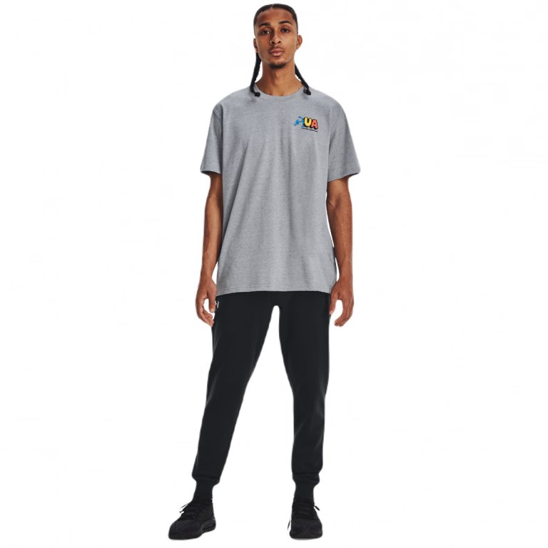 Штани Under Armour Rival Fleece Joggers M - чорний