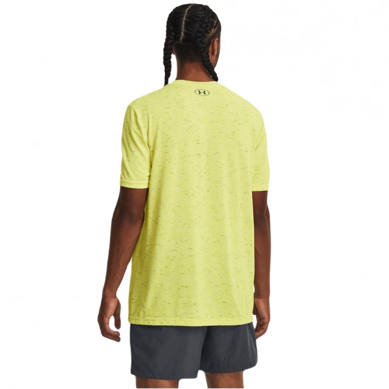 Футболка Under Armour Seamless Ripple SS M - жовта