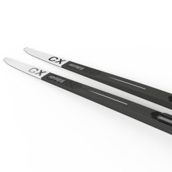 Běžky Salomon CX eSKIN Med + Vázání Shift BDG - modrá/černá