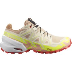 Кросівки Salomon Speedcross 6 GTX W - бежеві / жовті / червоні