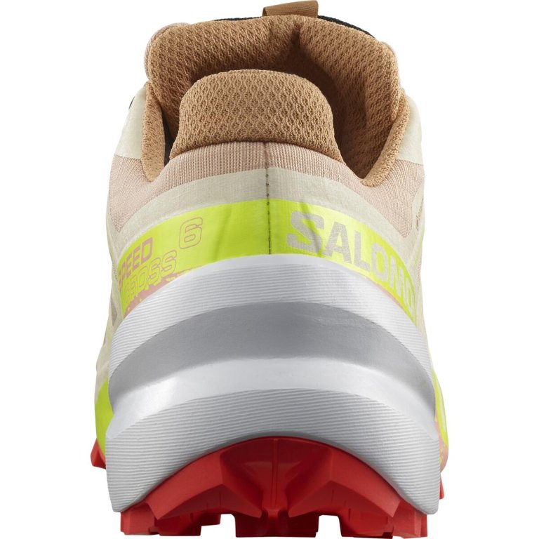 Кросівки Salomon Speedcross 6 GTX W - бежеві / жовті / червоні