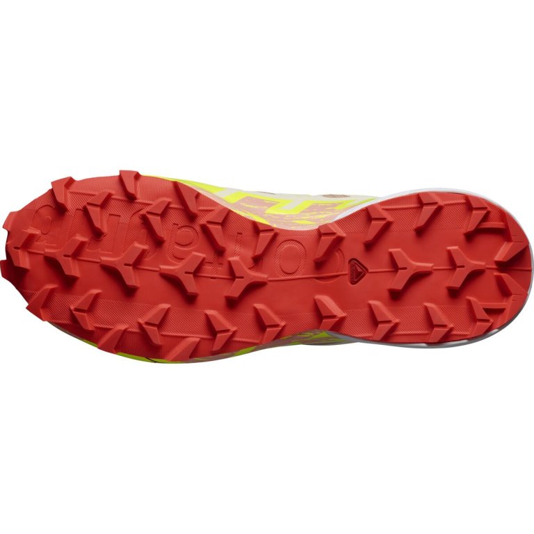 Кросівки Salomon Speedcross 6 GTX W - бежеві / жовті / червоні