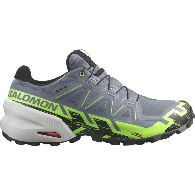 Кросівки Salomon Speedcross 6 GTX M - сірі / зелені