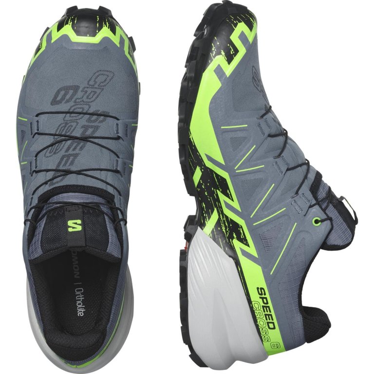 Кросівки Salomon Speedcross 6 GTX M - сірі / зелені