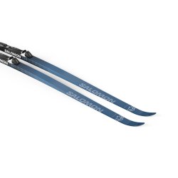 Běžky Salomon Escape Snow59 Posi PM + Vázání ProLink Auto - modrá/černá
