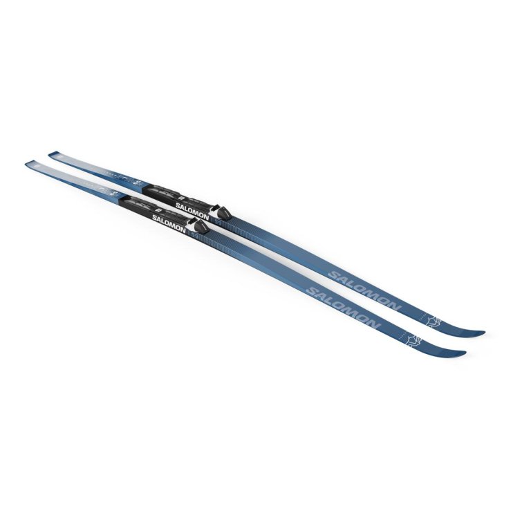 Běžky Salomon Escape Snow59 Posi PM + Vázání ProLink Auto - modrá/černá