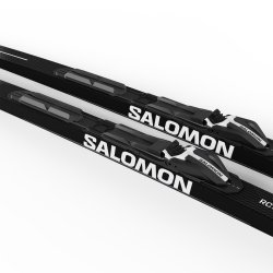 Běžky Salomon RC7 eSkin Med PM + Vázání ProLink Shift - černá/modrá