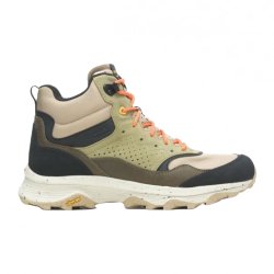 Взуття Merrell Speed Solo Mid WP M - зелене / бежеве / чорне