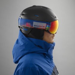 Гірськолижні окуляри Salomon Radium Pro Sigma - сині/сірі