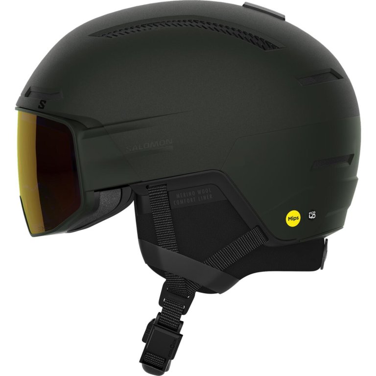 Гірськолижний шолом Salomon Driver Prime Sigma Photo Mips - зелений