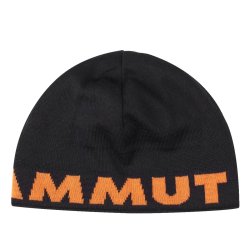Шапка Mammut - чорна/помаранчева