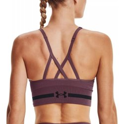 Бюстгальтер Under Armour Seamless Low Long Bra W - фіолетовий