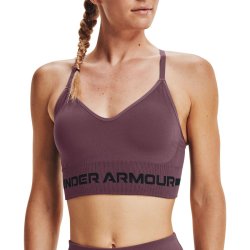Бюстгальтер Under Armour Seamless Low Long Bra W - фіолетовий