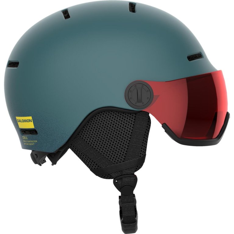 Лижний шолом Salomon Orka Visor K - синій