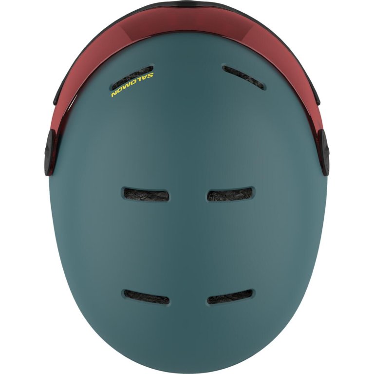 Лижний шолом Salomon Orka Visor K - синій