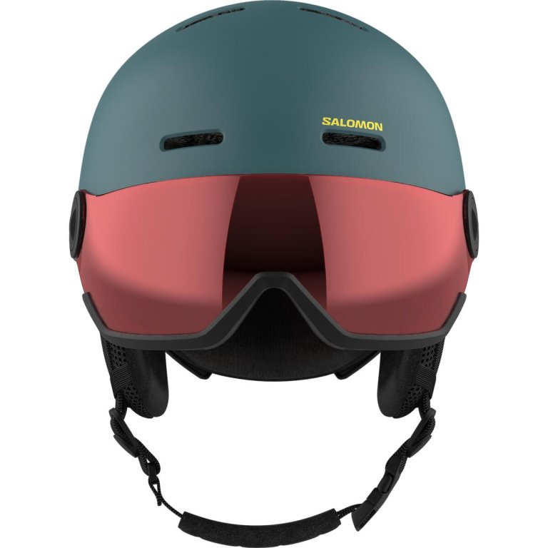 Лижний шолом Salomon Orka Visor K - синій