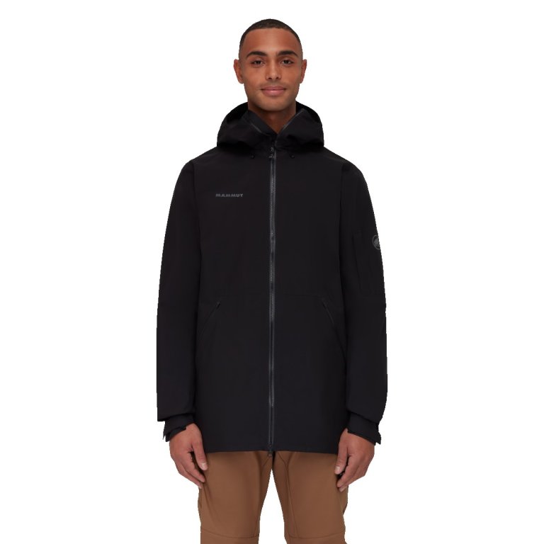 Куртка з капюшоном Mammut Seon Pac HS M - чорна
