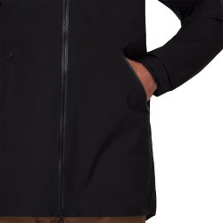 Куртка з капюшоном Mammut Seon Pac HS M - чорна