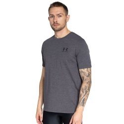 Футболка Under Armour Sportstyle Left Chest SS - сіра