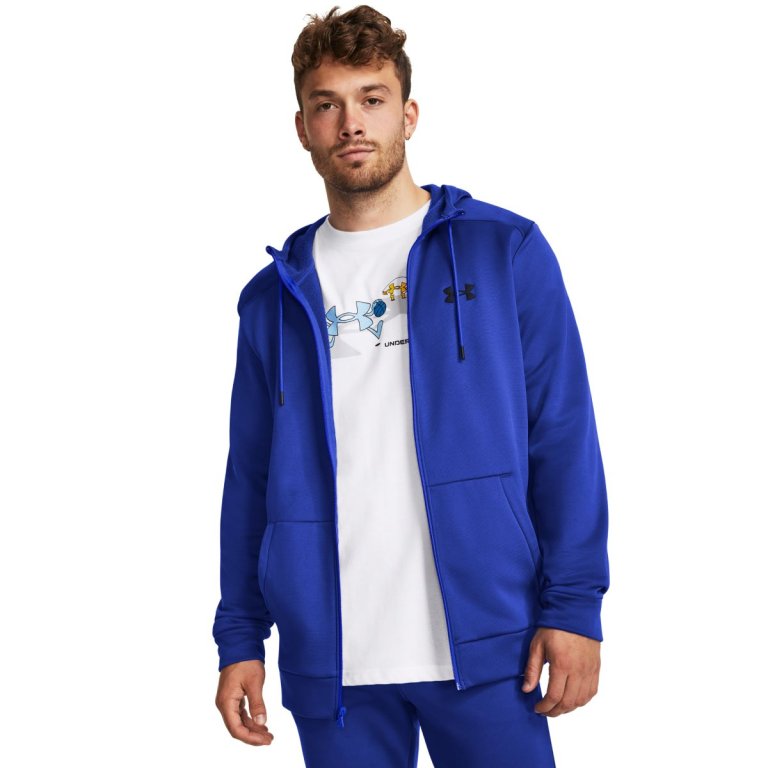 Кофта Under Armour UA Armour Fleece FZ Hoodie M - синя