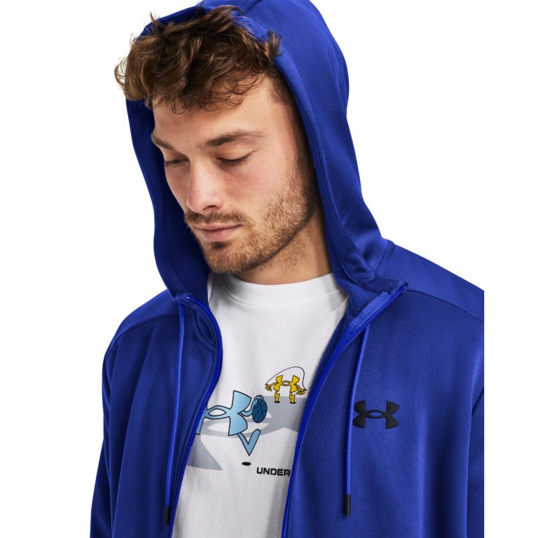 Кофта Under Armour UA Armour Fleece FZ Hoodie M - синя
