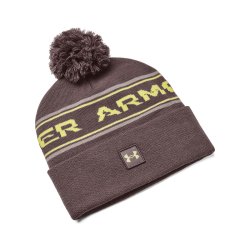 Шапка Under Armour UA Halftime Pom Beanie M - коричневий