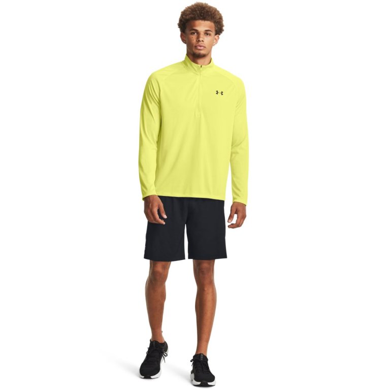 Футболка Under Armour UA Tech 2.0 1/2 Zip M - жовта