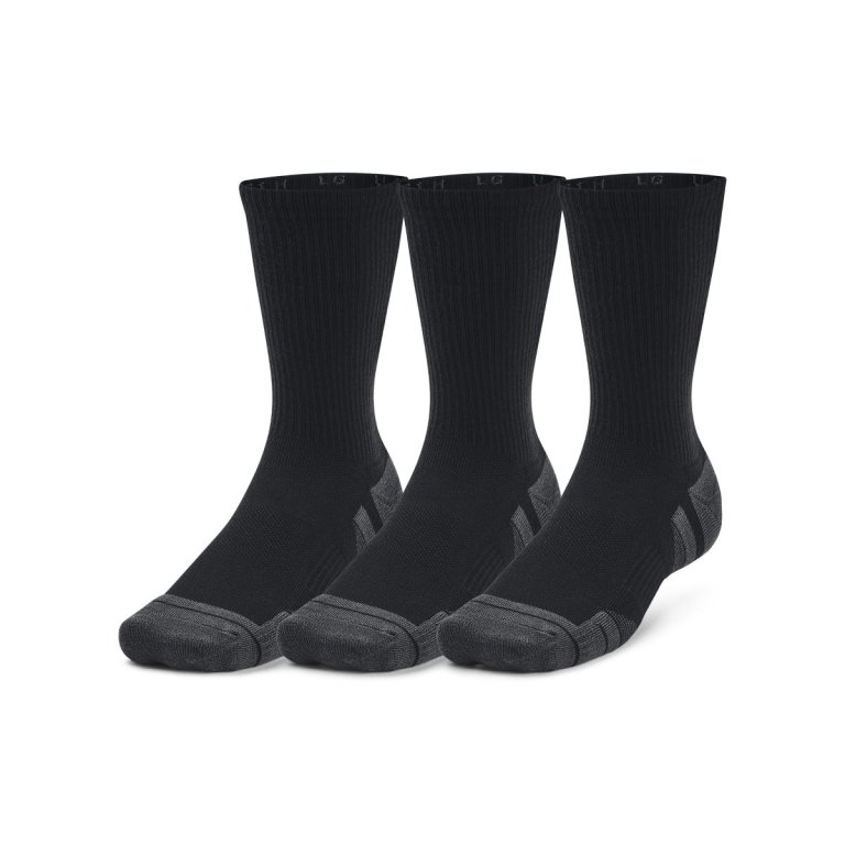 Шкарпетки Under Armour UA Performance Tech 3pk Crew Socks - чорні
