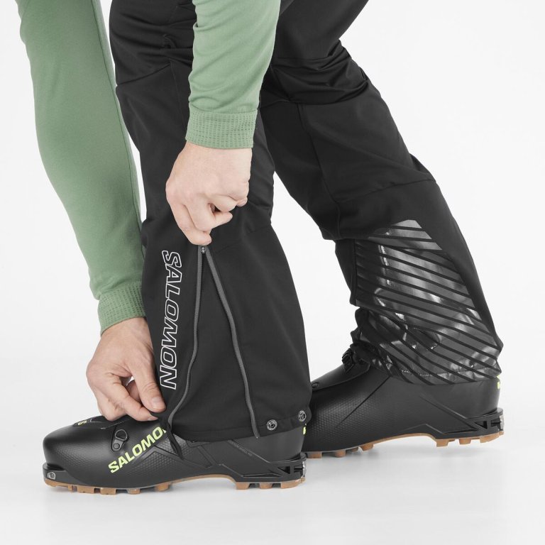 Kalhoty Salomon Mtn Softshell Pant M - černá