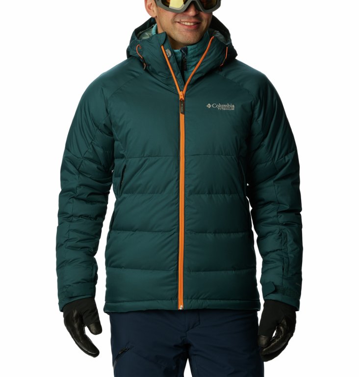 Куртка-пуховик Columbia Roaring Fork™ M - бензин