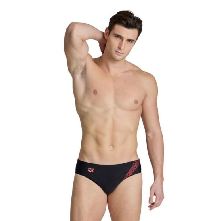 Plavky Arena Dreamy Swim Brief M - černá/červená