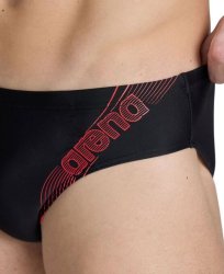 Plavky Arena Dreamy Swim Brief M - černá/červená