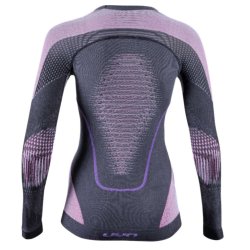 Футболка UYN Lady Evolutyon UW LG SL W - сіро/рожево/фіолетова