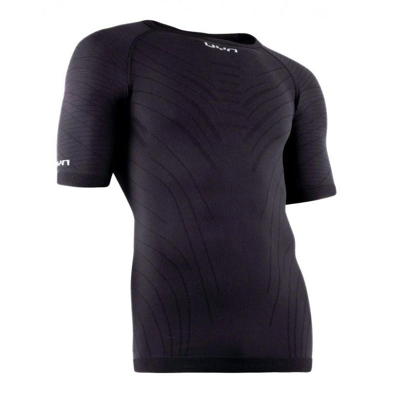 Футболка UYN Motyon 2.0 UW Shirt SH SL M - чорна