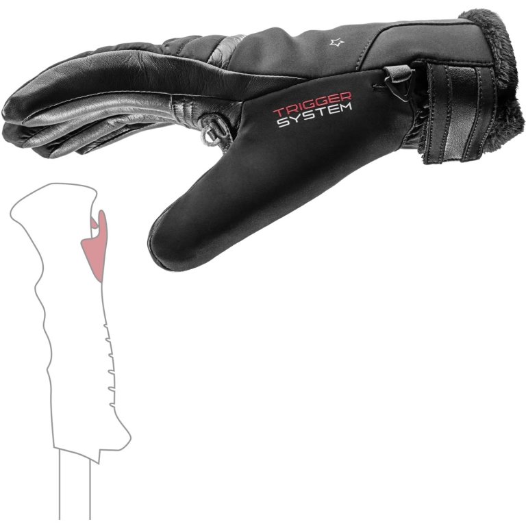 Рукавиці Leki Snowfox 3D W - чорні