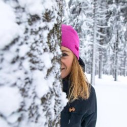 Шапка Kama Merino GTX WS AW19 - синя