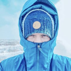 Кепка Kama Kamakadze Merino AW71 - синя