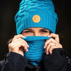Шапка Kama Kamakadze Merino AW71 - синя