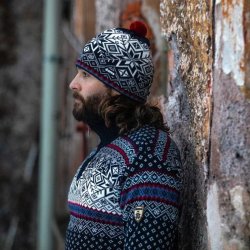 Светр Kama Merino - синій