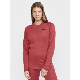 w-triko-craft-core-warm-baselayer-ls-cervena