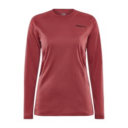 Футболка Craft Core Warm Baselayer LS W - червона