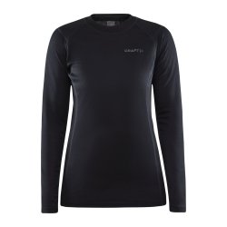 Футболка Craft Core Warm Baselayer LS W - чорна