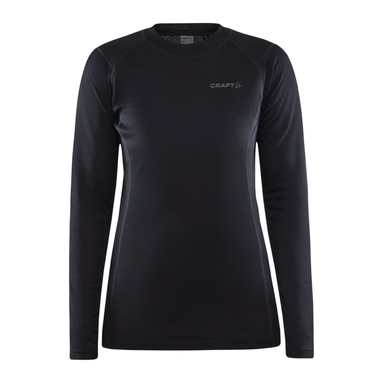 Футболка Craft Core Warm Baselayer LS W - чорна
