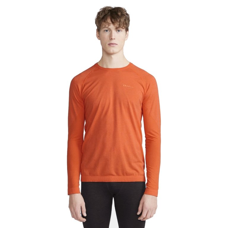 Футболка Craft Core Dry Active Comfort LS M - червона